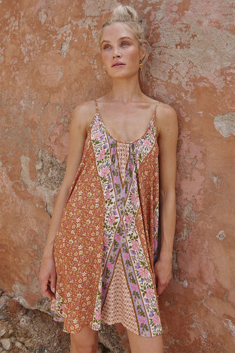 Sienna Strappy Mini Dress sold by Spell product image thumbnail 3