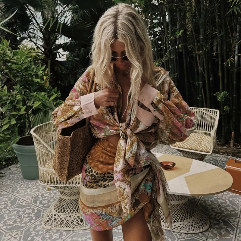 Lovers & Dreamers Travel Scarf sold by Spell