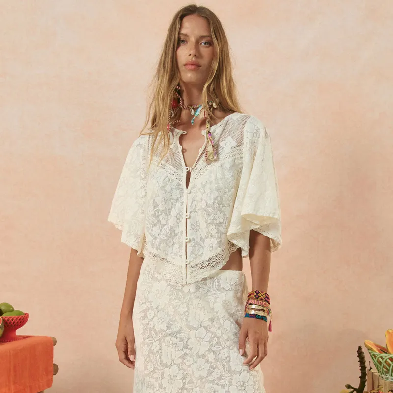 Free Love Lace Crop sold by Spell