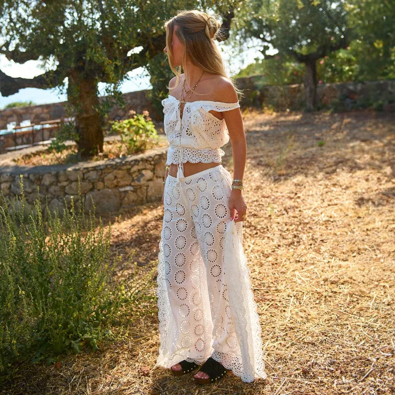 Yaya Lace Pant sold by Spell