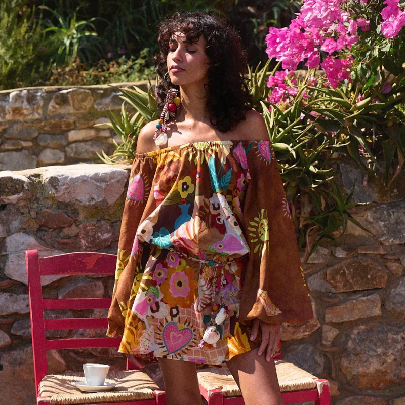 Birth of Venus Tunic Dress sold by Spell