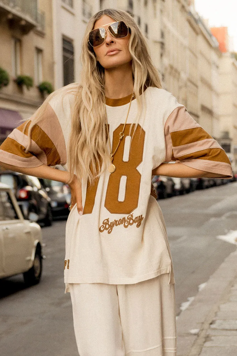 Homecoming Oversized Biker Tee sold by Spell product image thumbnail 4