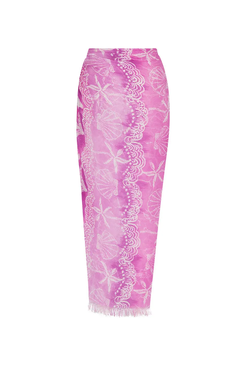Mermaid Cove Travel Scarf sold by Spell product image thumbnail 4