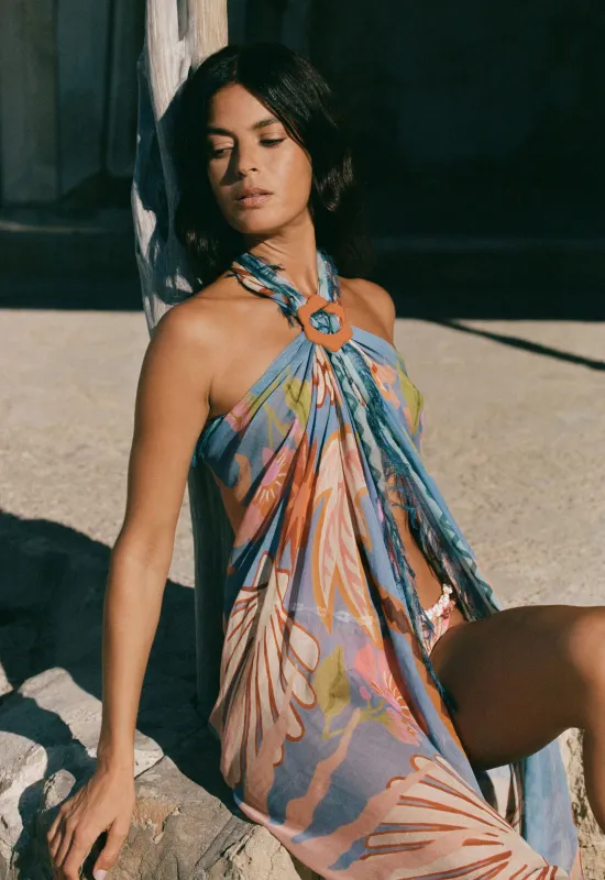 Oceana Travel Scarf made by Spell