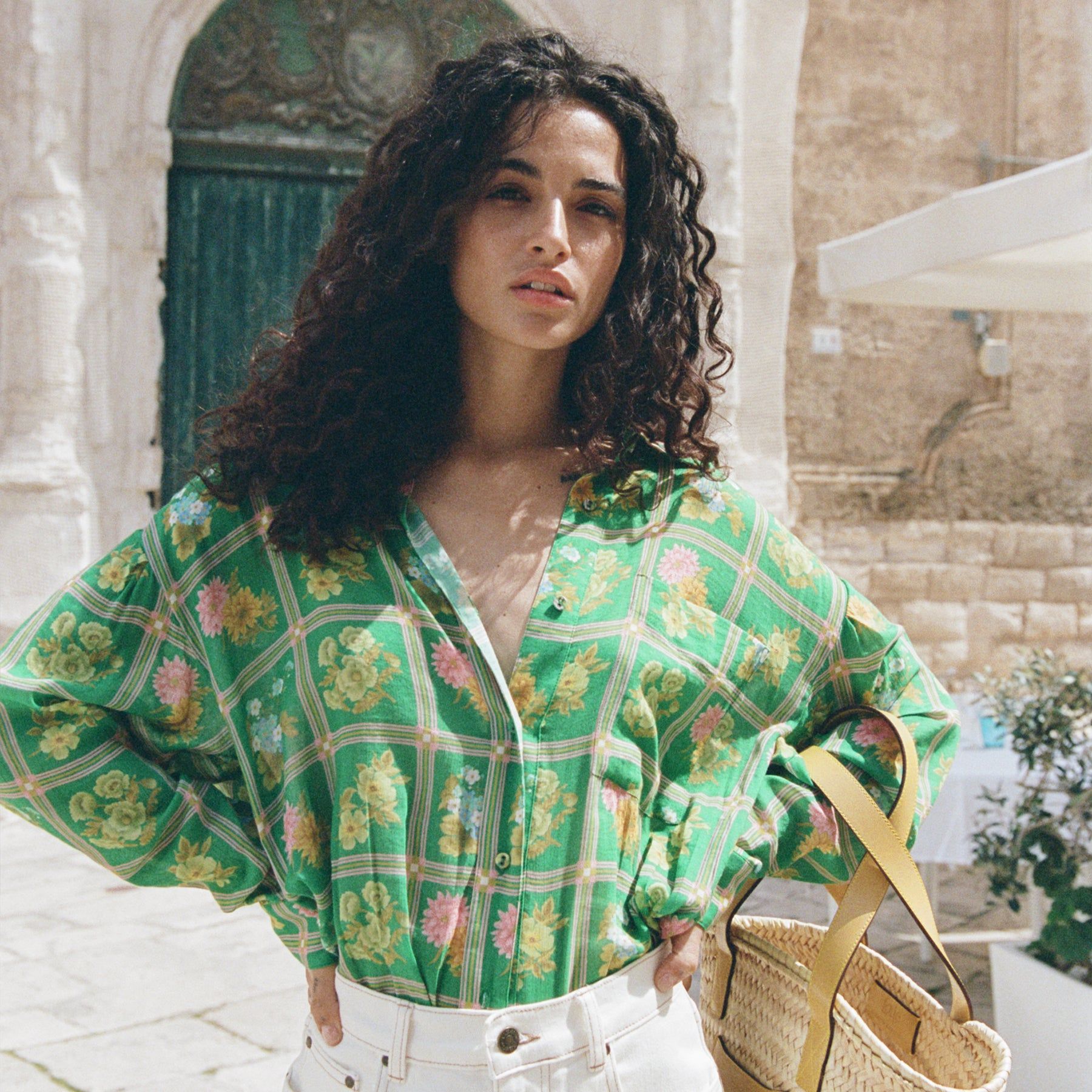 Flora Shirt sold by Spell