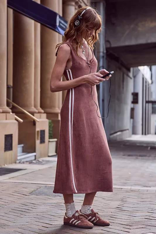 Luciana Terry Maxi Dress made by Chocolate