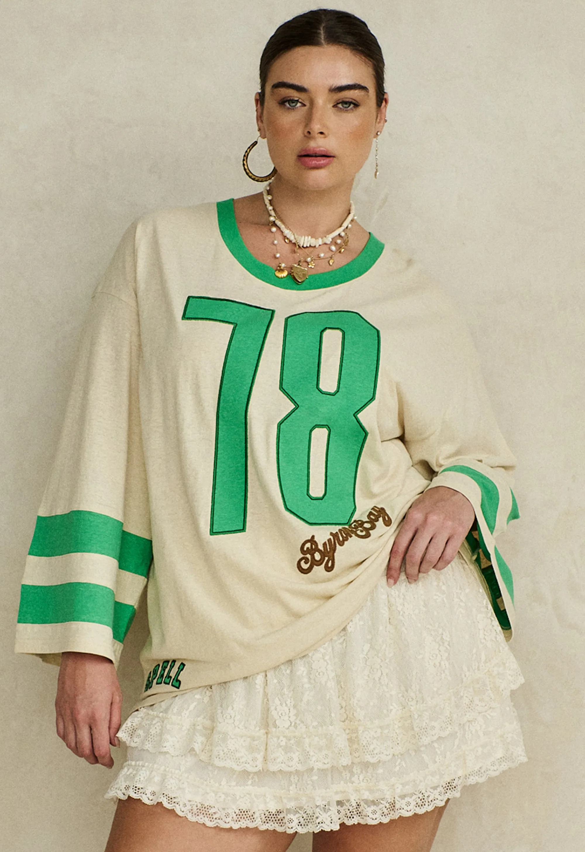 Homecoming Long Sleeve Biker Tee sold by Spell product image thumbnail 2