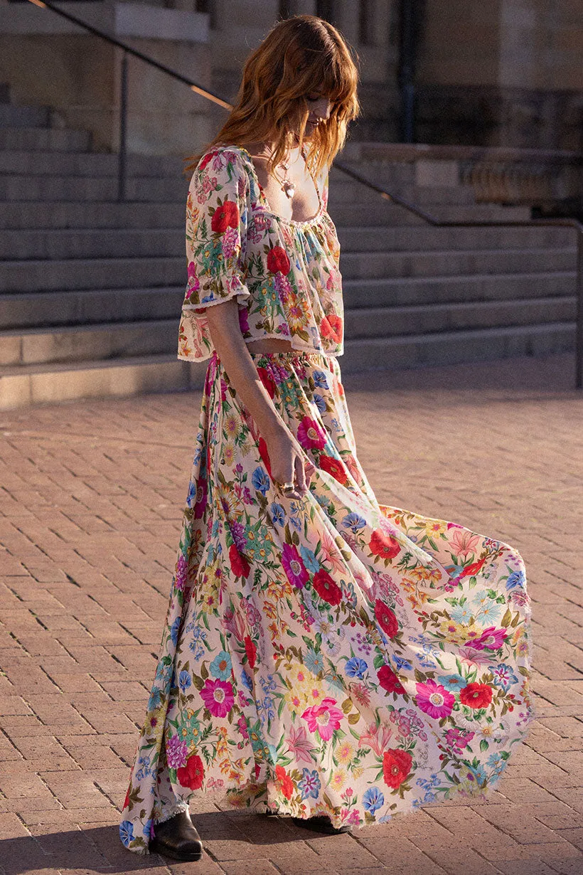 Valley of the Dolls Maxi Skirt sold by Spell product image thumbnail 3