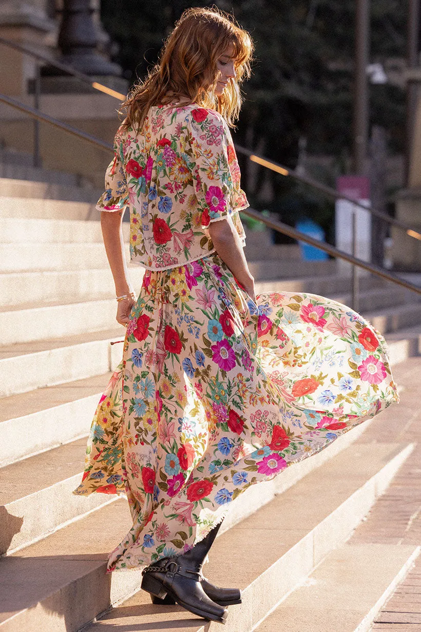 Valley of the Dolls Maxi Skirt sold by Spell product image thumbnail 5