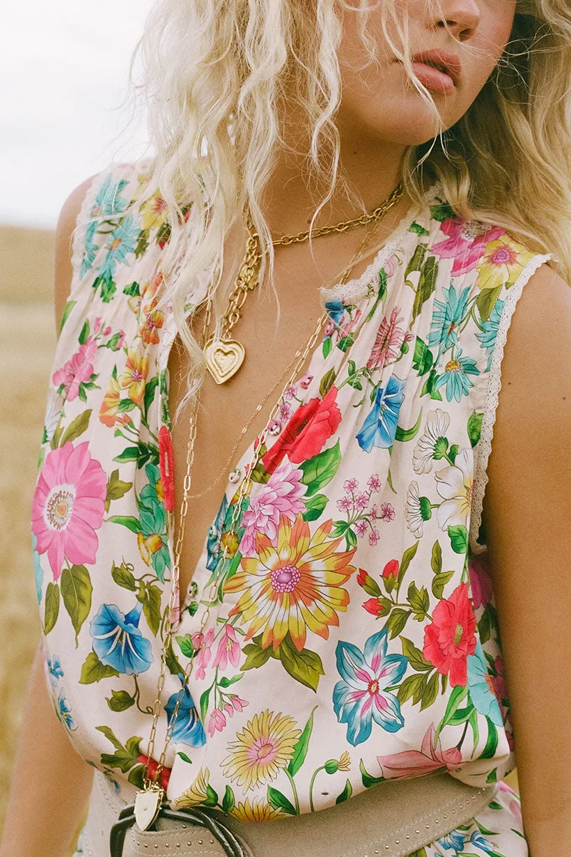 Valley of the Dolls Sleeveless Blouse sold by Spell product image thumbnail 2