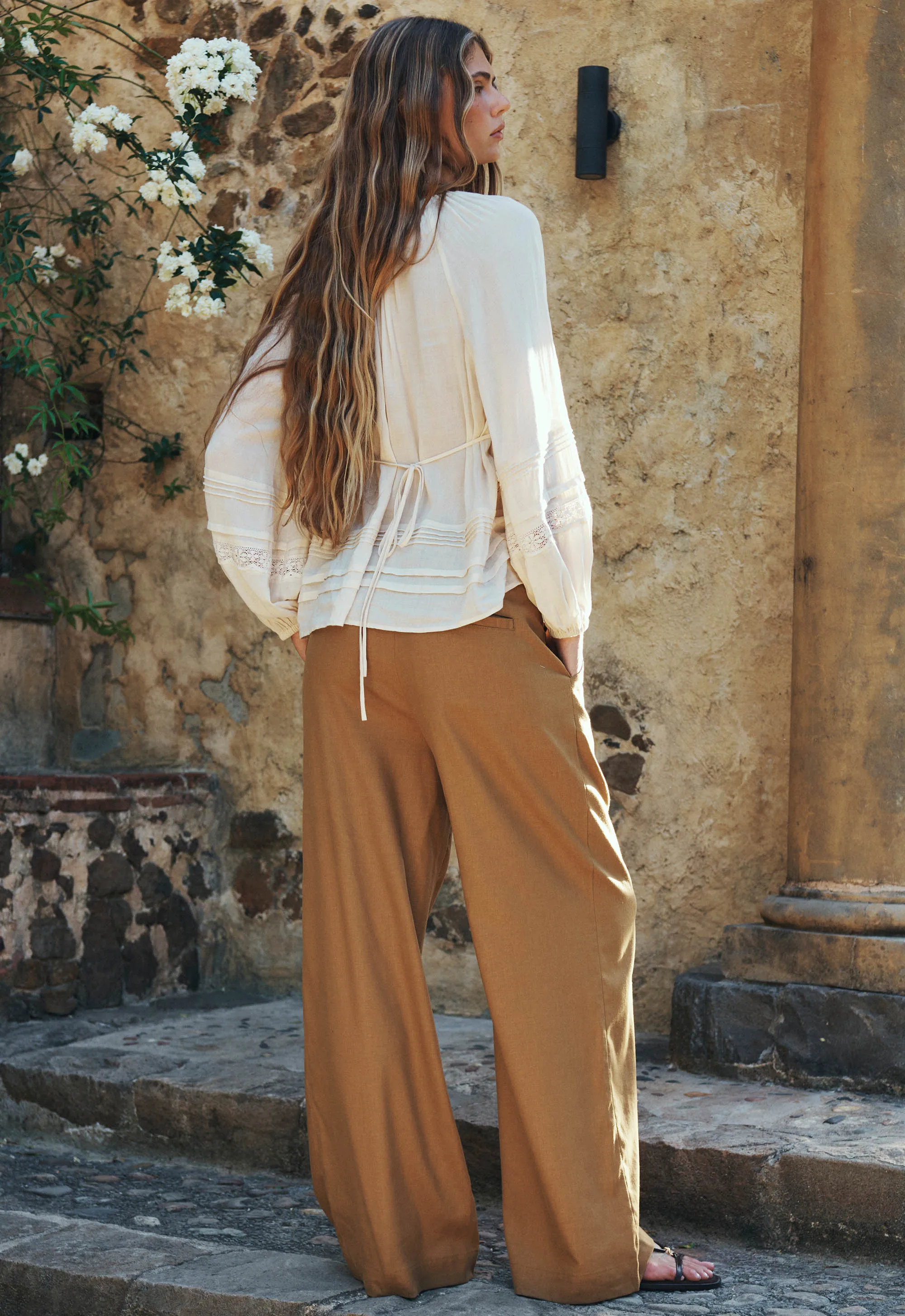London Pleated Pant sold by Spell product image thumbnail 2