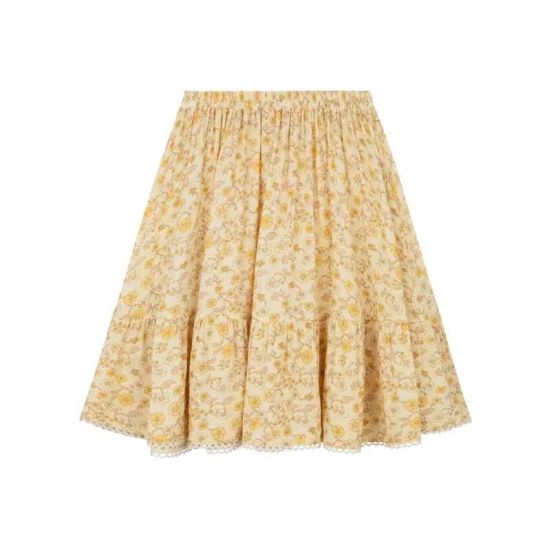 Little Spell Mossy Midi Skirt sold by Spell