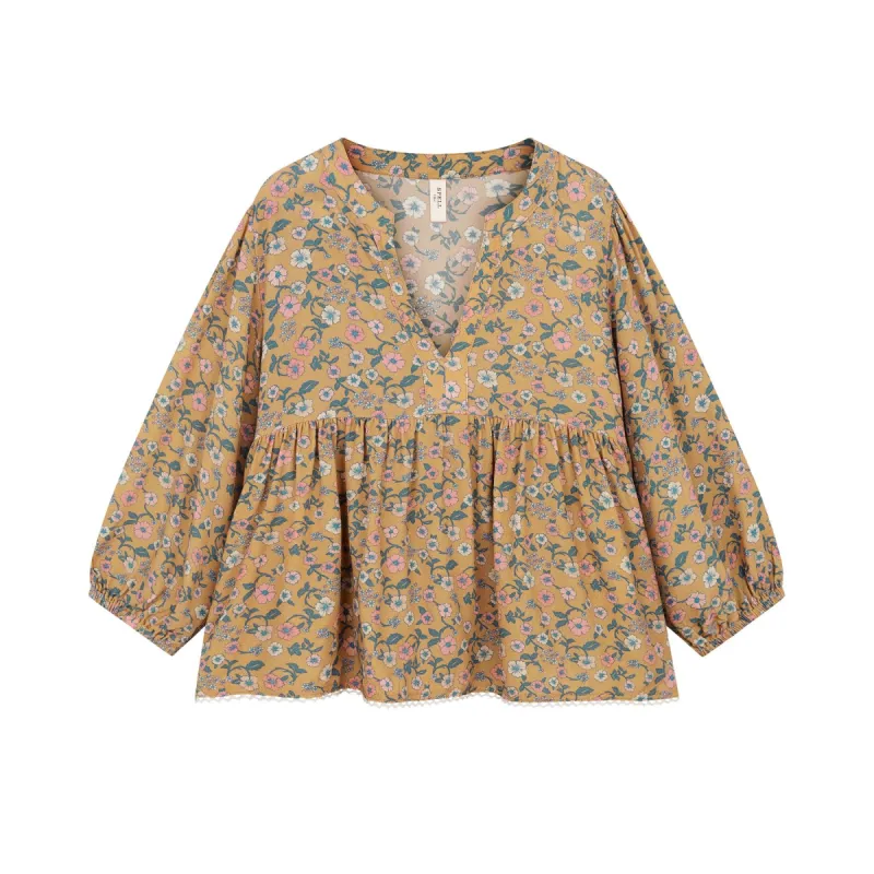 Little Spell Mossy Blouse sold by Spell