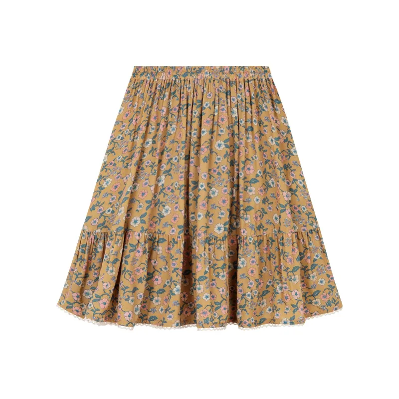 Little Spell Mossy Midi Skirt sold by Spell