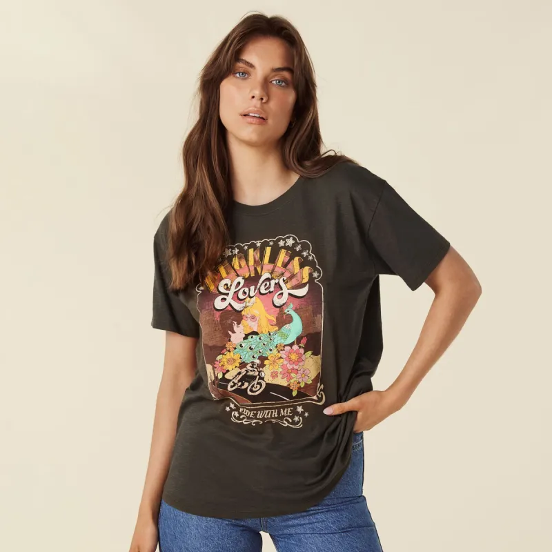 Reckless Lovers Biker Tee sold by Spell