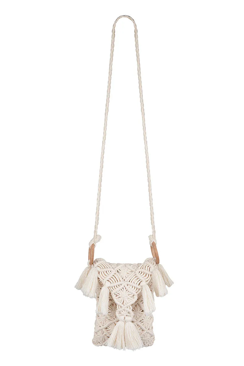 Flora Macrame Crossbody Bag sold by Spell product image thumbnail 4