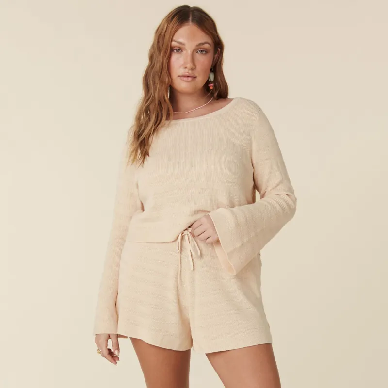 Sunray Knit Long Sleeve Top sold by Spell