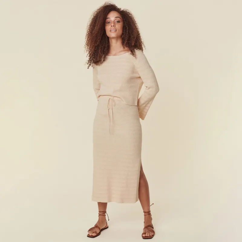 Sunray Knit Midi Skirt sold by Spell