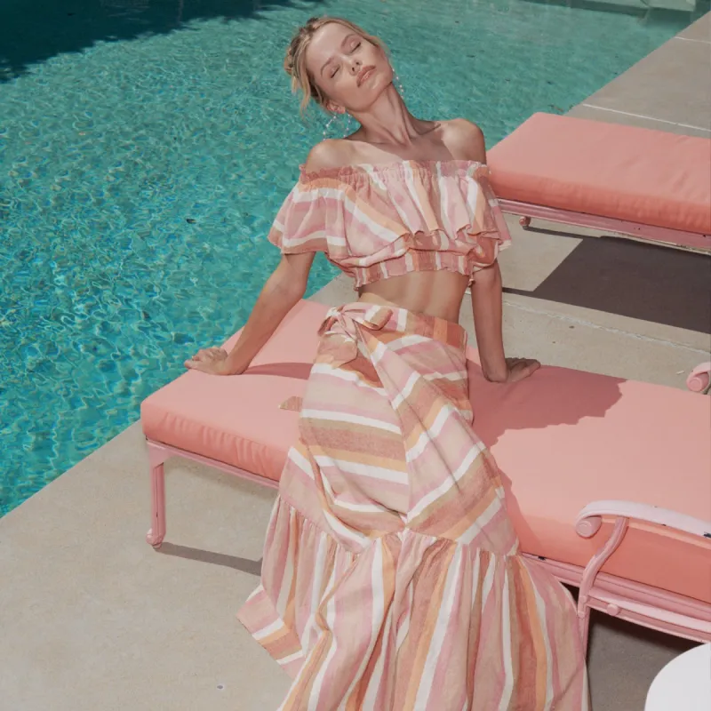 Carnival Wrap Skirt sold by Spell