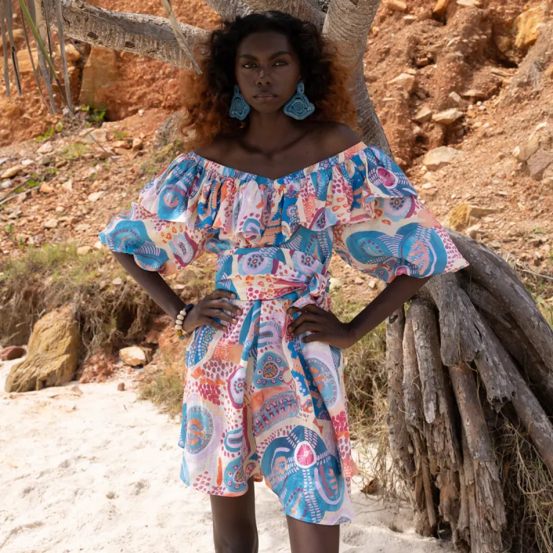 Akirra Koo Mini Dress sold by Spell