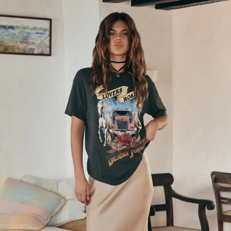 Lovers Road Biker Tee sold by Spell