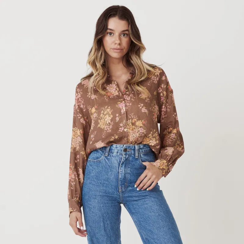 Meadowland Linen Blouse sold by Spell