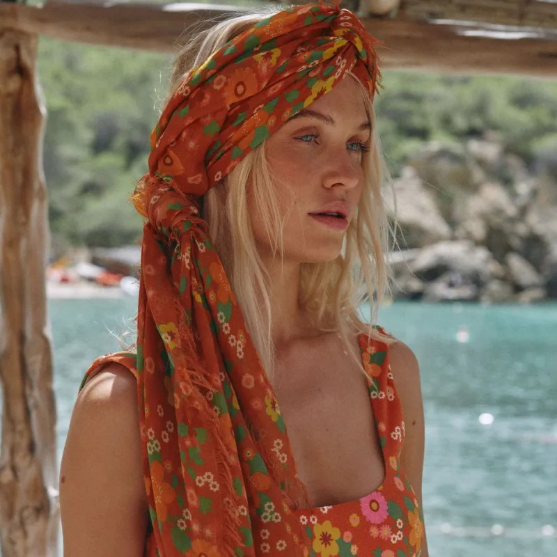 Pomelia Travel Scarf sold by Spell