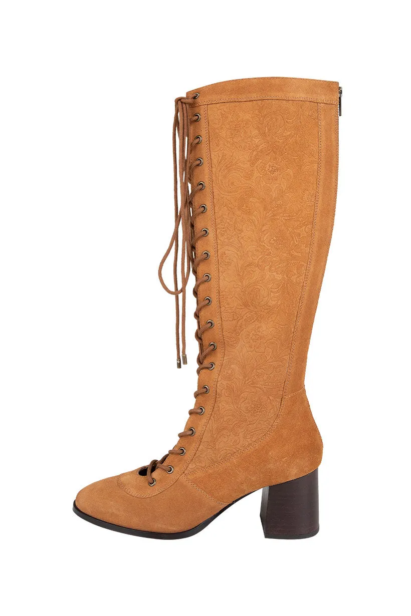 Clair De Lune Lace Up Boots sold by Spell product image thumbnail 5
