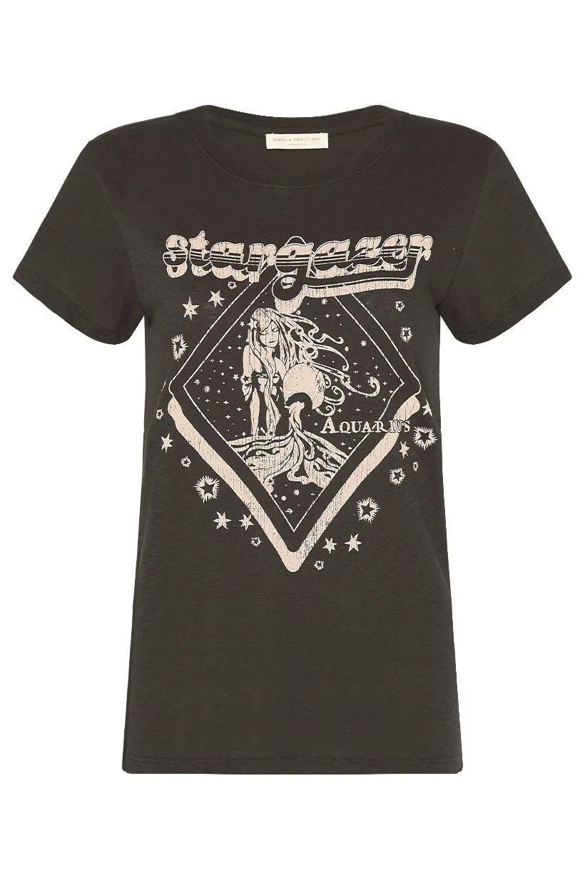 Aquarius Stargazer Tee sold by Spell product image thumbnail 5