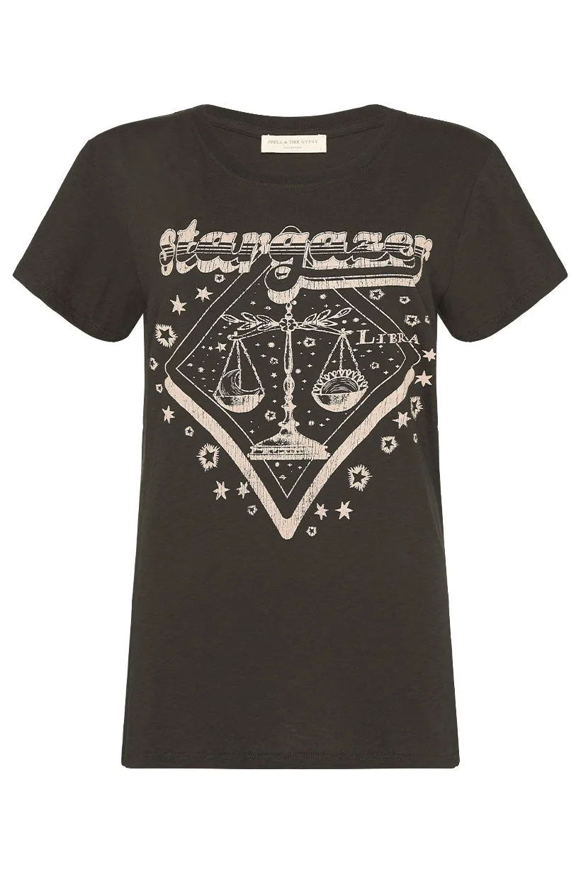 Libra Stargazer Tee sold by Spell product image thumbnail 5