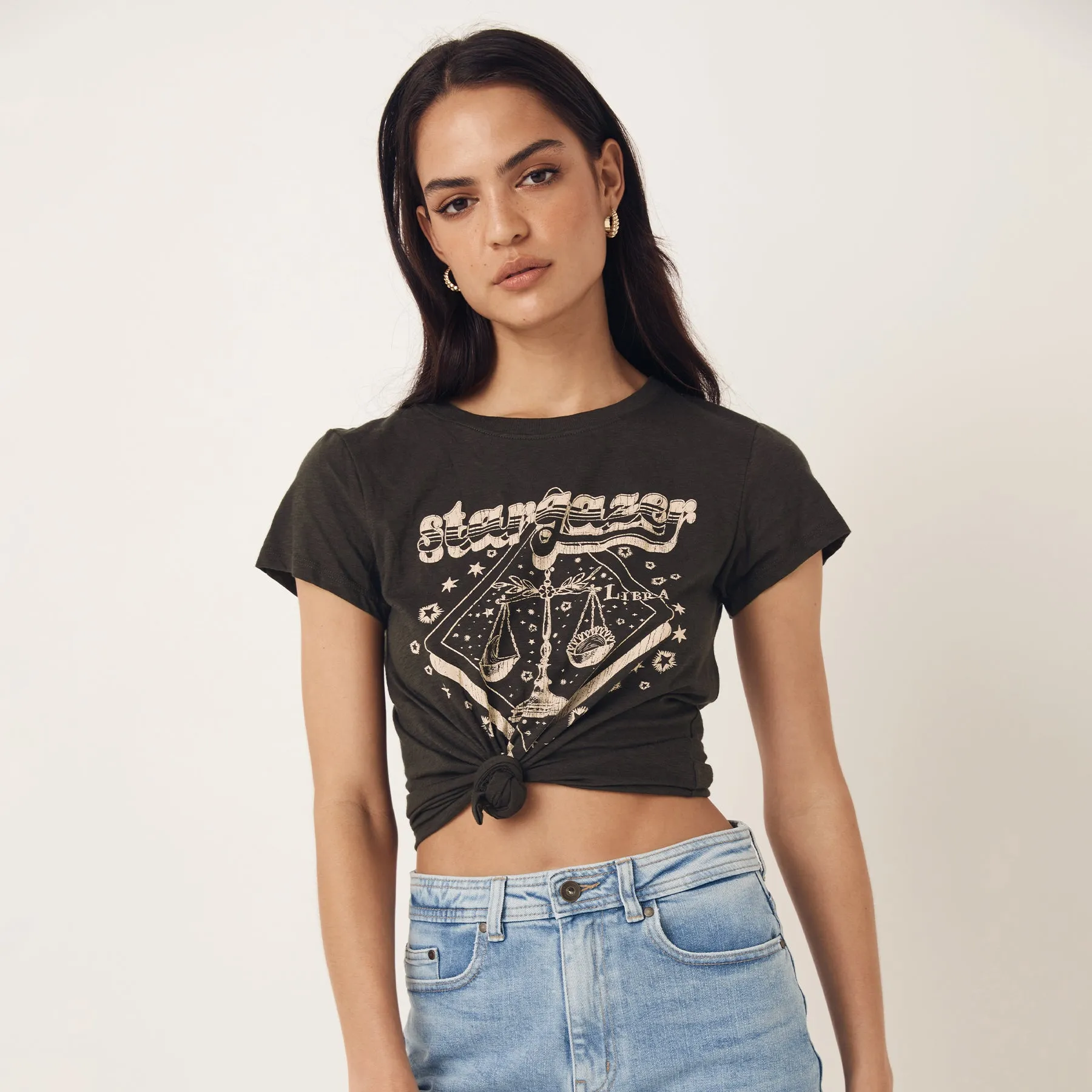 Libra Stargazer Tee sold by Spell