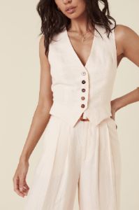 Every Single Day Linen Waistcoat sold by Spell