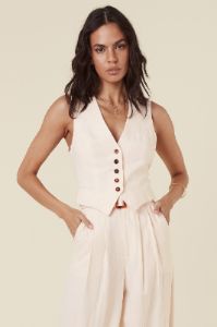 Every Single Day Linen Waistcoat sold by Spell