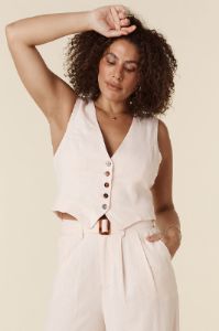 Every Single Day Linen Waistcoat sold by Spell