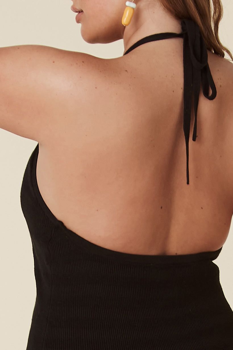 Sunray Knit Maxi Halter Dress sold by Spell product image thumbnail 3