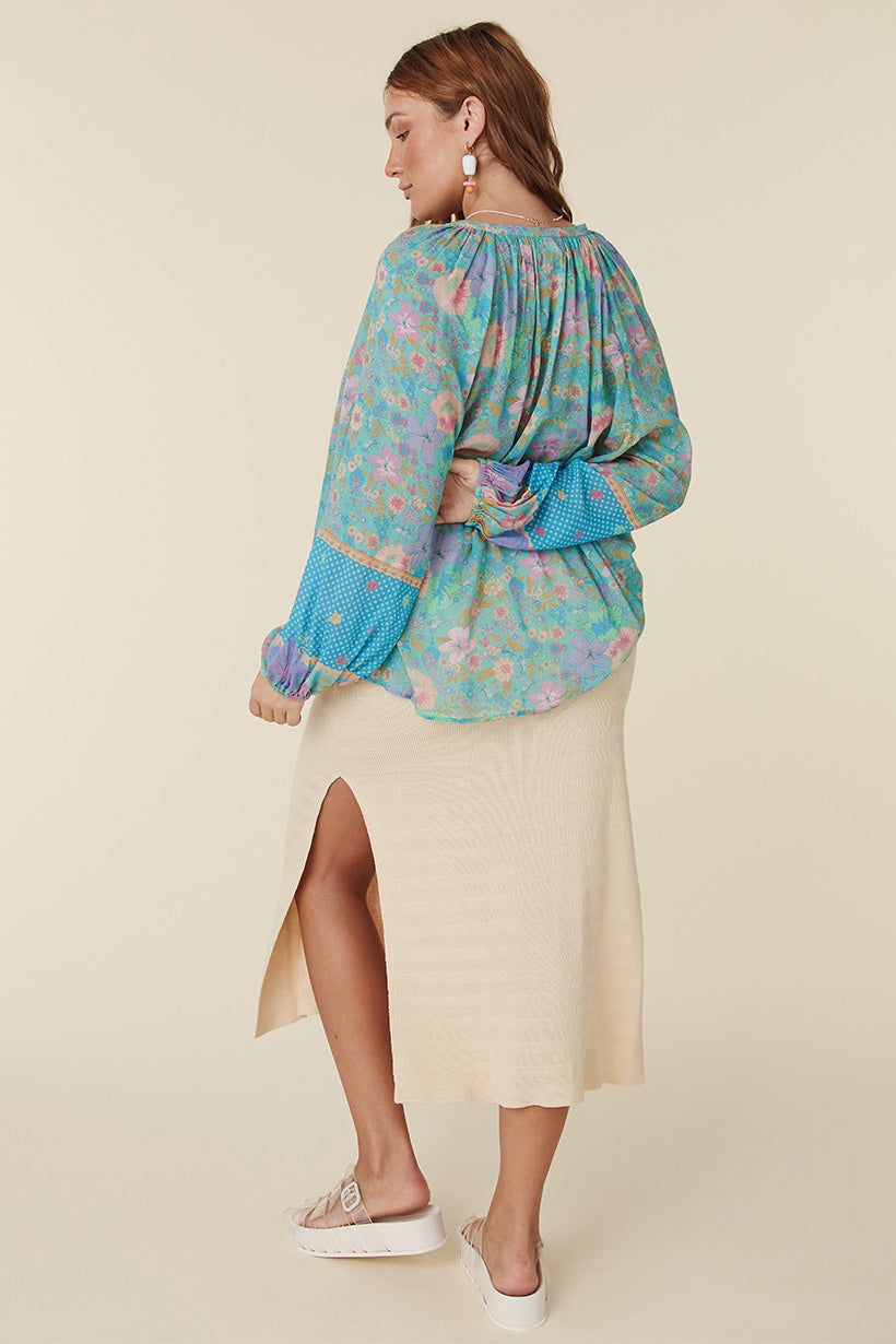 Sunray Knit Midi Skirt sold by Spell product image thumbnail 8