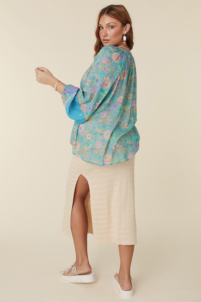 Sunray Knit Midi Skirt sold by Spell product image thumbnail 9