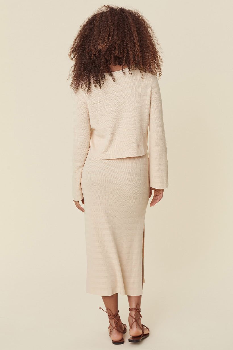 Sunray Knit Midi Skirt sold by Spell product image thumbnail 6