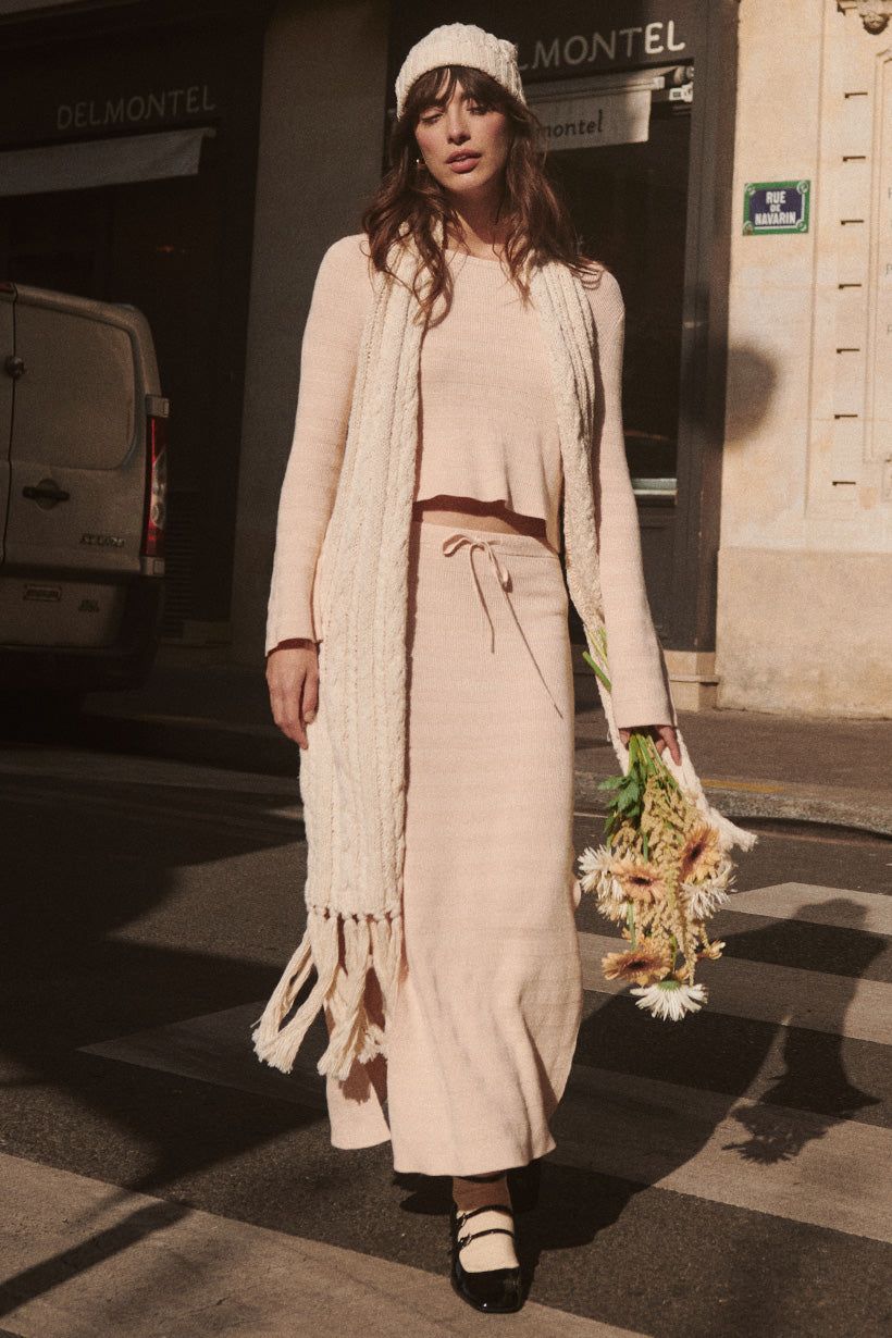 Sunray Knit Midi Skirt sold by Spell product image thumbnail 3