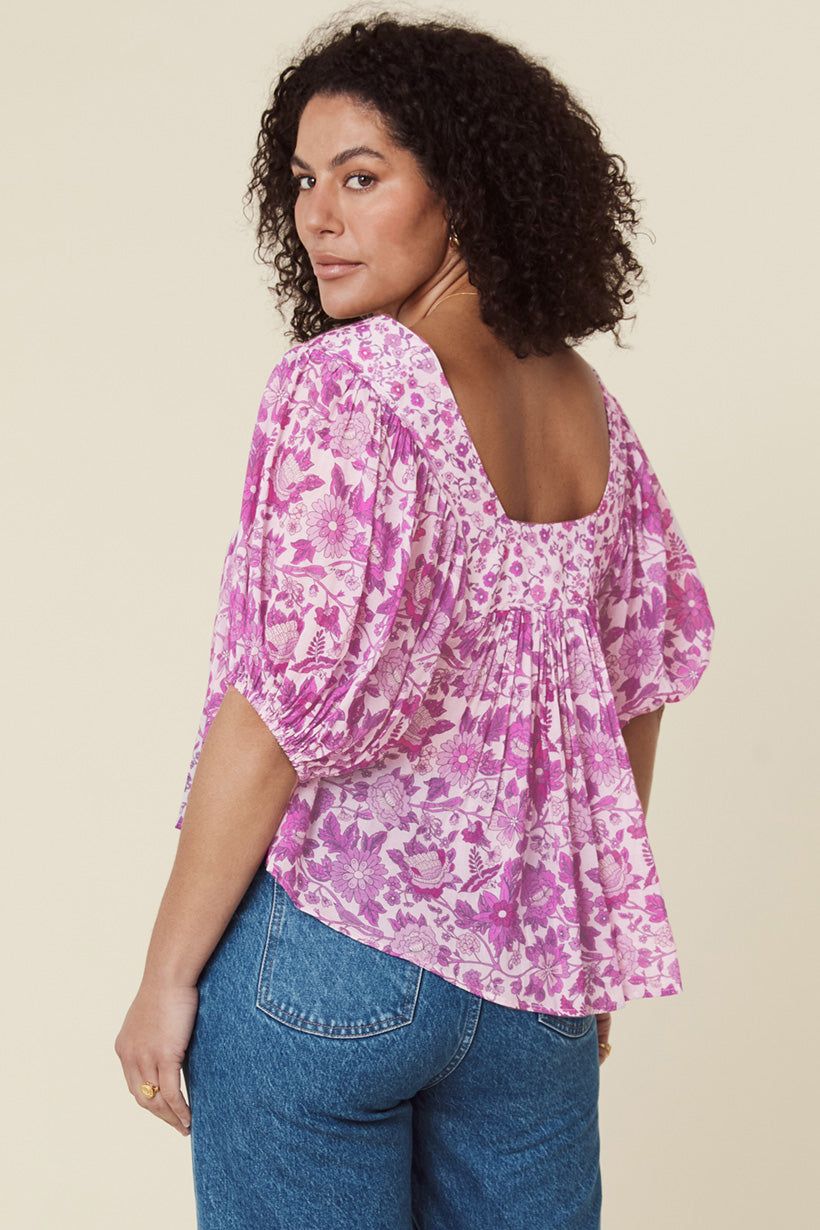 Mossy Short Sleeve Blouse sold by Spell product image thumbnail 6