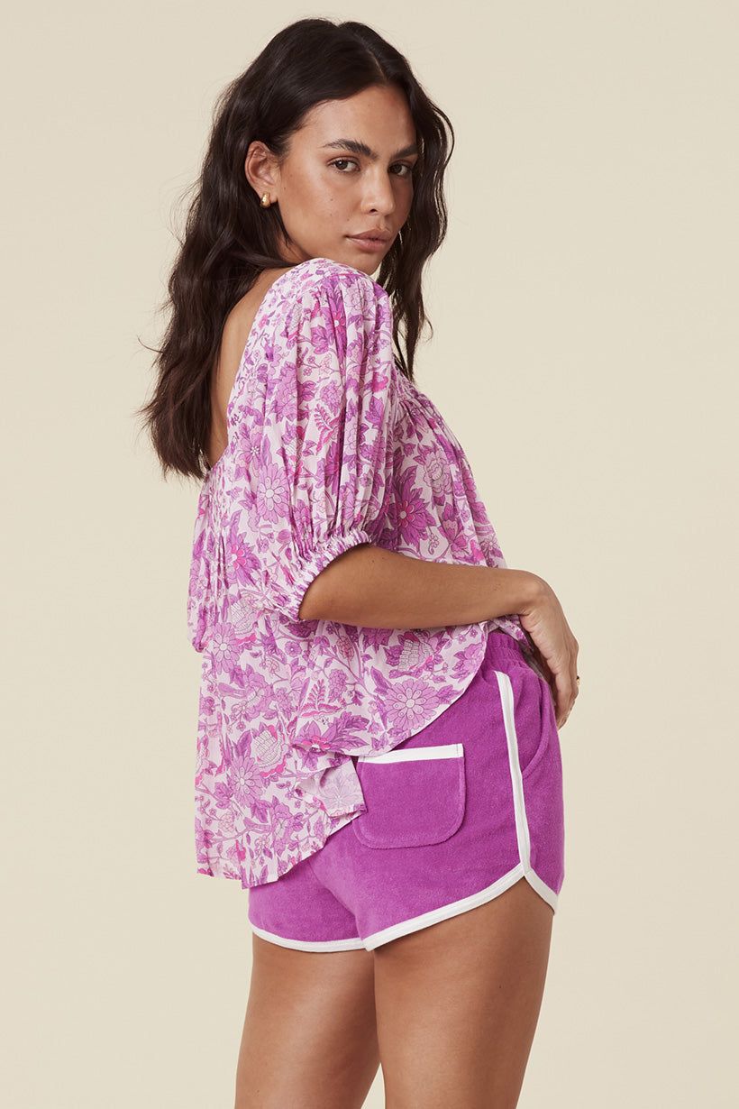 Mossy Short Sleeve Blouse sold by Spell product image thumbnail 4