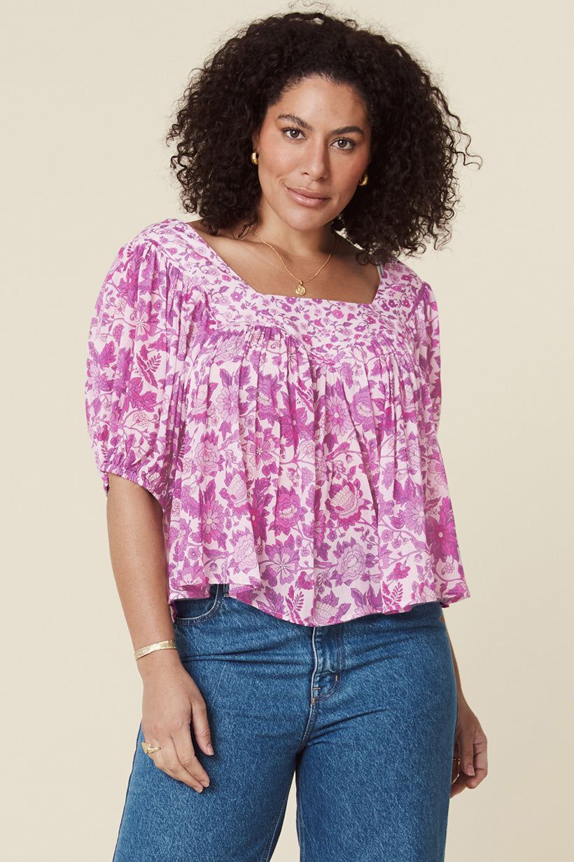 Mossy Short Sleeve Blouse sold by Spell product image thumbnail 5