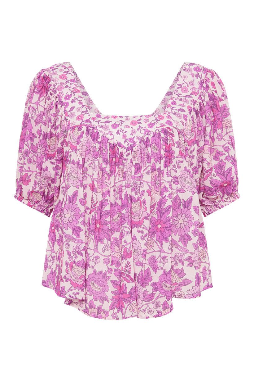 Mossy Short Sleeve Blouse sold by Spell product image thumbnail 9