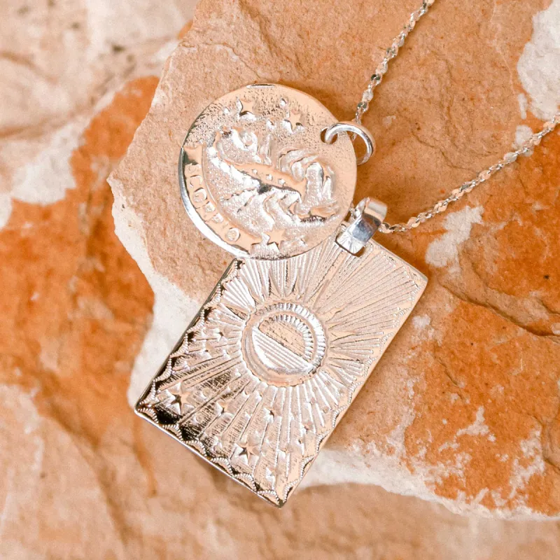 Scorpio Stargazer Zodiac Necklace sold by Spell