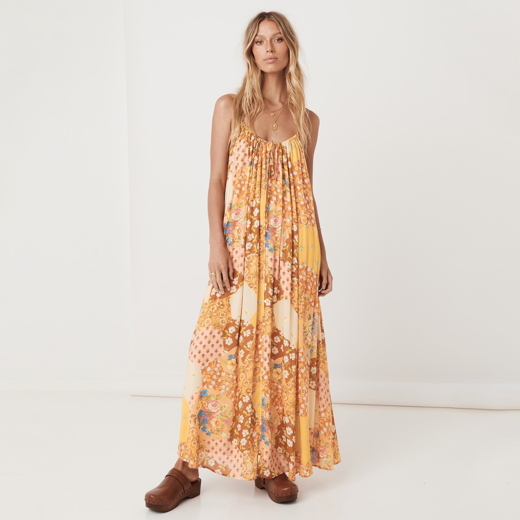 Freda Strappy Maxi Dress sold by Spell