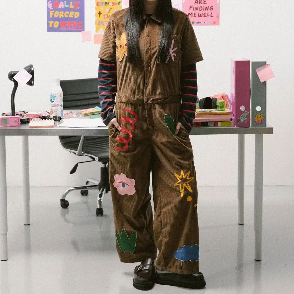 Work Hard Stay Cute Jumpsuit | Liunic on Things sold by Liunic on Things product image thumbnail 3