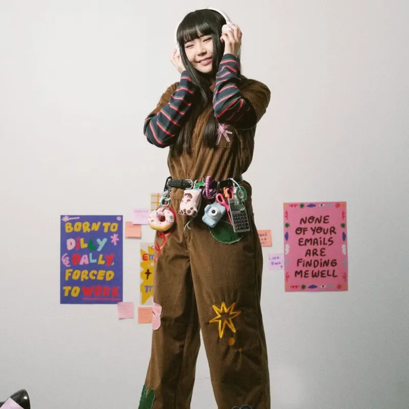 Work Hard Stay Cute Jumpsuit  | Liunic on Things sold by Liunic on Things