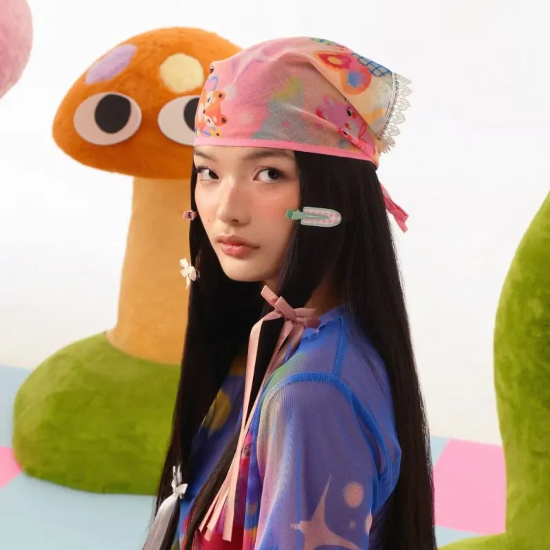 Pixie Pop Dream Head Scarf | Liunic on Things sold by Liunic on Things