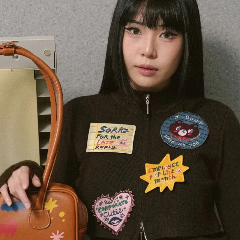 Work Hard Stay Cute Pin Patches | Liunic on Things sold by Liunic on Things