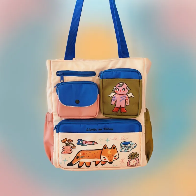 Into The Reverie Tote Pack made by Liunic on Things